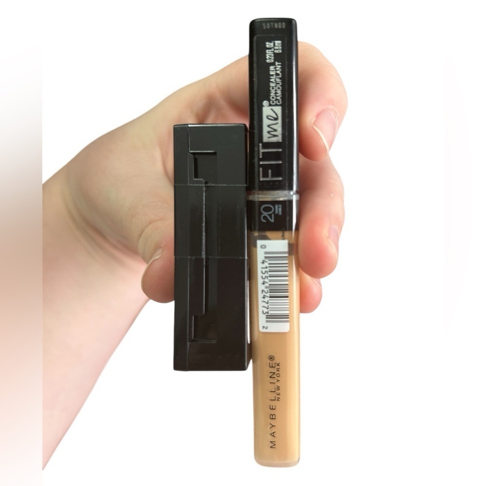 Maybelline Fit Me Concealer 20 SAND — Powder 130 Buff Beige Face Makeup. New! - Picture 3 of 9
